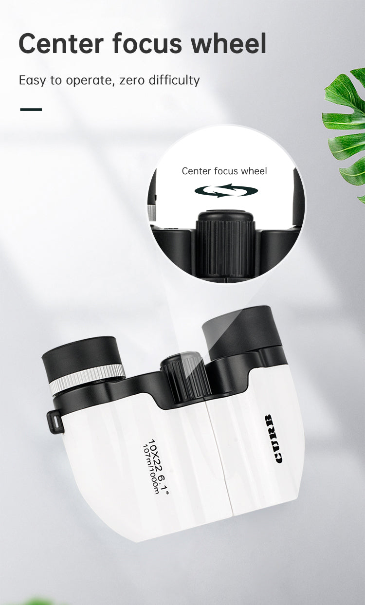 Telescopio Mini Portátil de Alta Potencia para Conciertos Teatro y Visión Nocturna con Adaptador Móvil