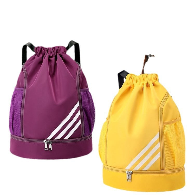 Mochila Deportiva Saco Cordón Basketball Fitness Senderismo Impermeable 7 Colores