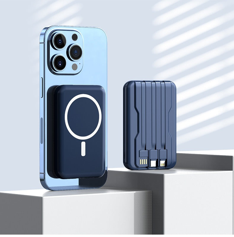 Power Bank MagSafe Magnético 10000mAh Mini Carga Ultrarrápida Compacto para iPhone