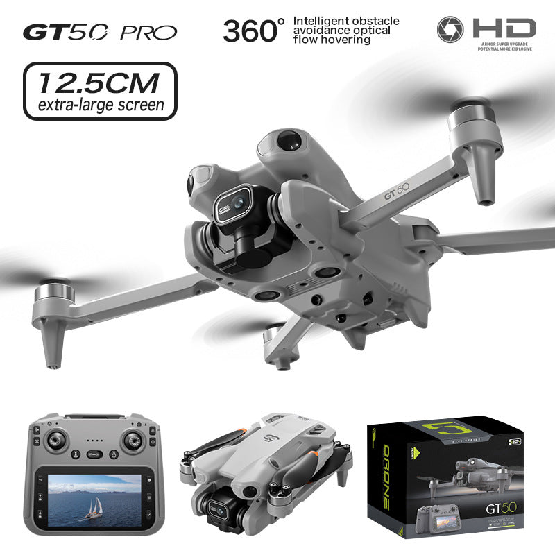 Drone con Pantalla HD Fotografía Aérea Motor Brushless Evasión Obstáculos ESC Quadrocopter