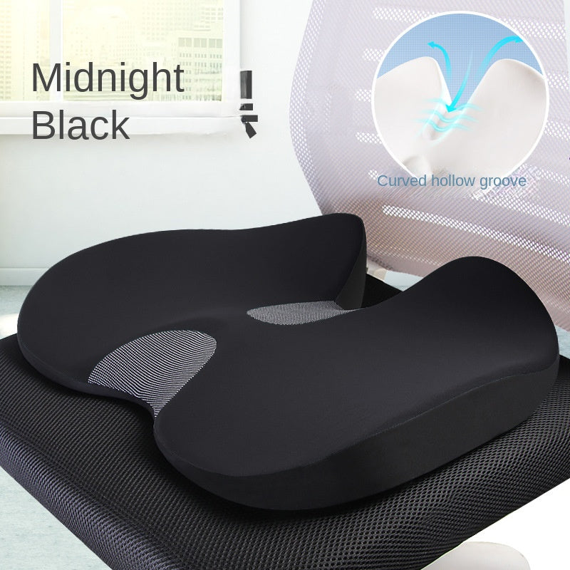 Cojín de Memoria Espuma para Silla de Oficina y Escritorio Soporte Postural Cómodo Anti-Fatiga