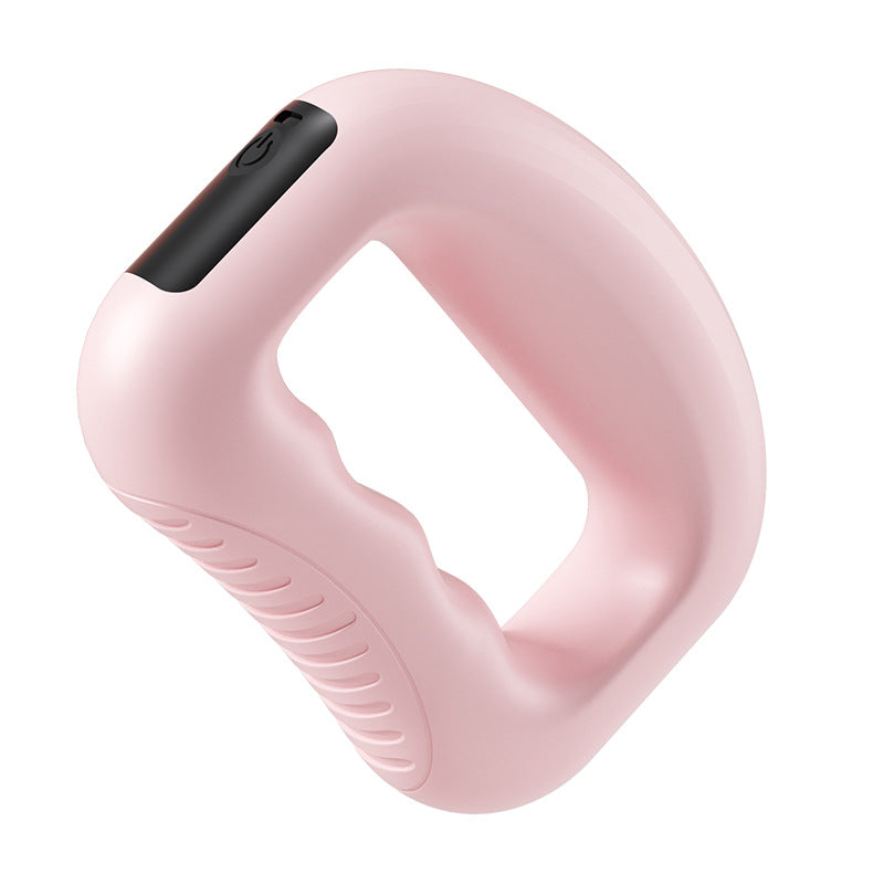 Anillo Masajeador de Fascia Eléctrico 5 Velocidades con Cinturón para Escultura Corporal USB