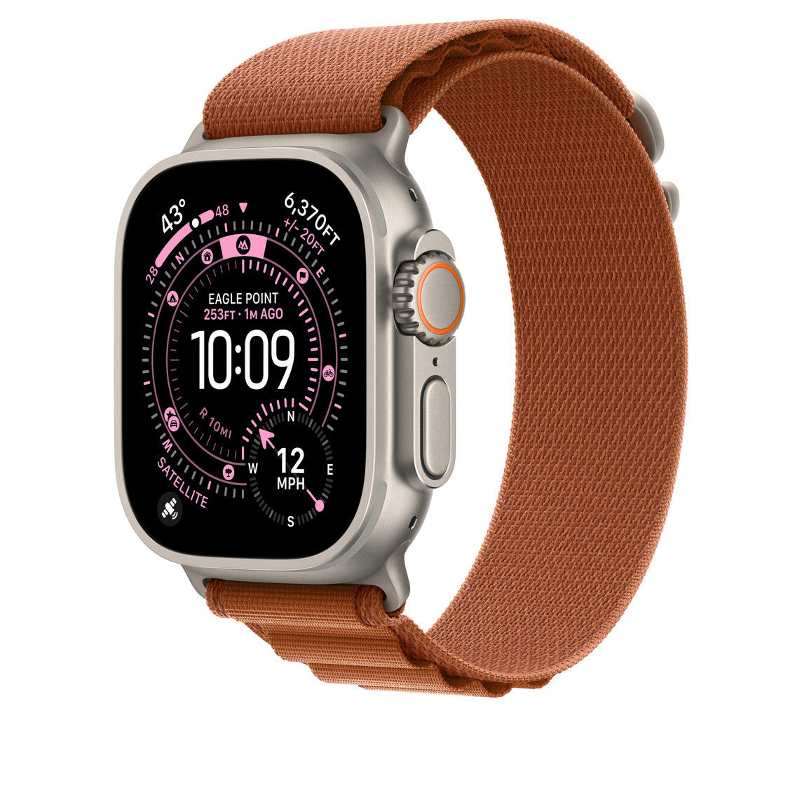 Correa de Nylon Loop para Apple Watch Series 11/10/Ultra – Alta Montaña, +60 Colores, 38–49mm