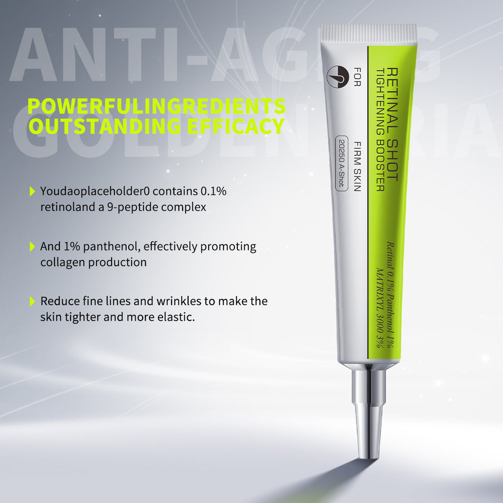 Crema Contorno de Ojos con Retinol – Nutrición Suave, Anti-Arrugas, 3 años de vida útil