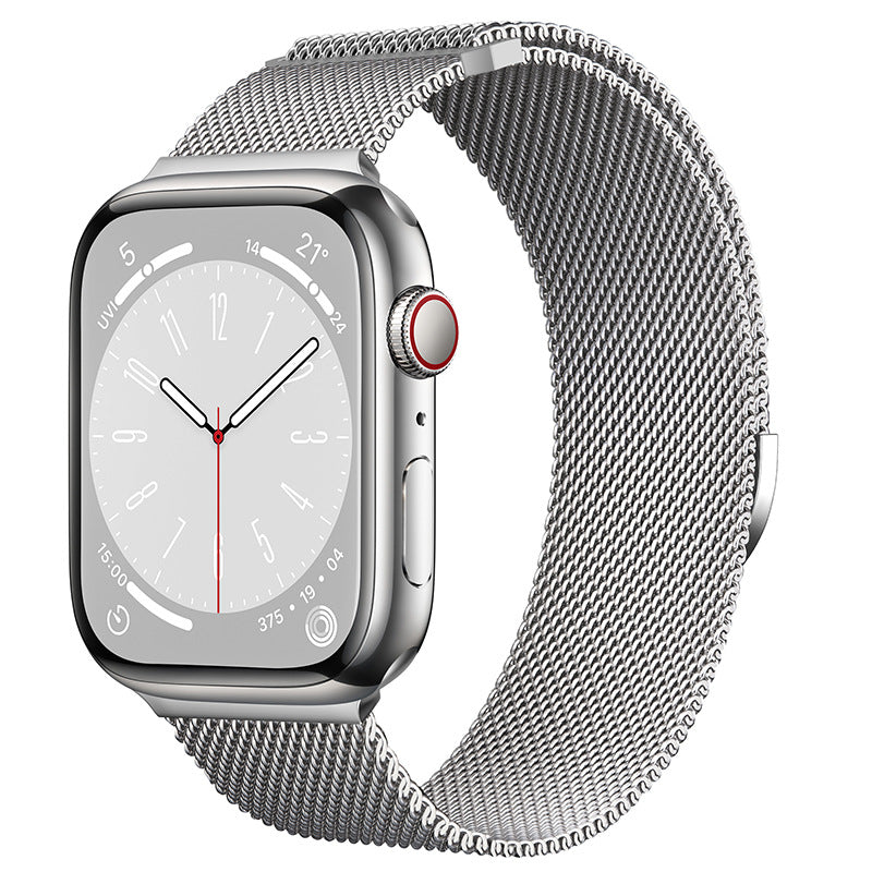 Correa Milanese de Acero Magnética para Apple Watch iWatch 11 – 38 a 49mm, 10 Colores, Cierre Magnético