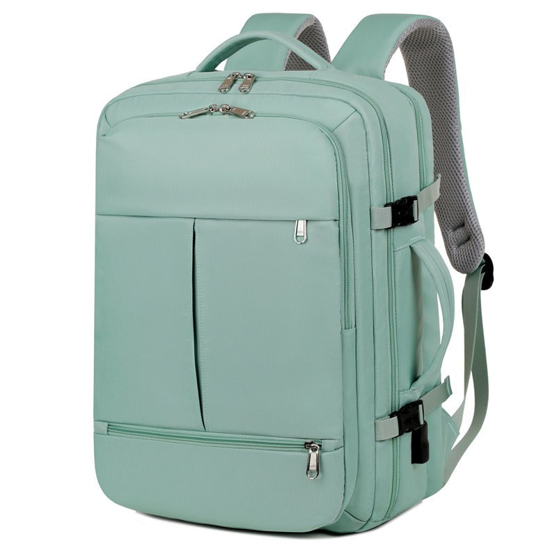 Mochila Gran Capacidad Oxford Impermeable Porta Laptop 15.6" Viaje Negocios Unisex 31x20x44cm 5 Colores
