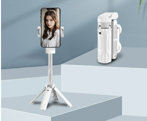 Selfie Stick Bluetooth JC-25 – Tripóde Extensible Antivibración, Streaming y Fotografía