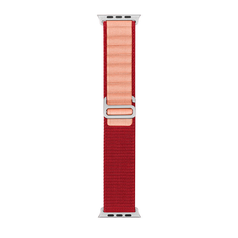 Correa de Nylon Loop para Apple Watch Series 11/10/Ultra – Alta Montaña, +60 Colores, 38–49mm