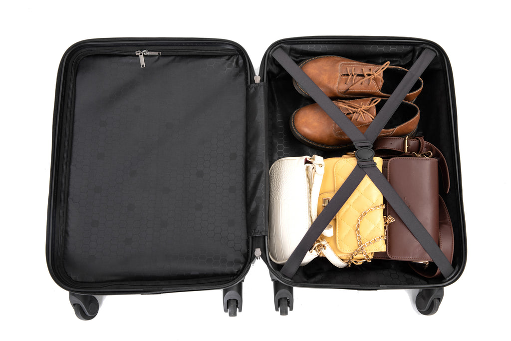 Maleta Softside 20 Pulgadas con Ruedas Dobles Expandible y Candado TSA Tela Resistente Viaje