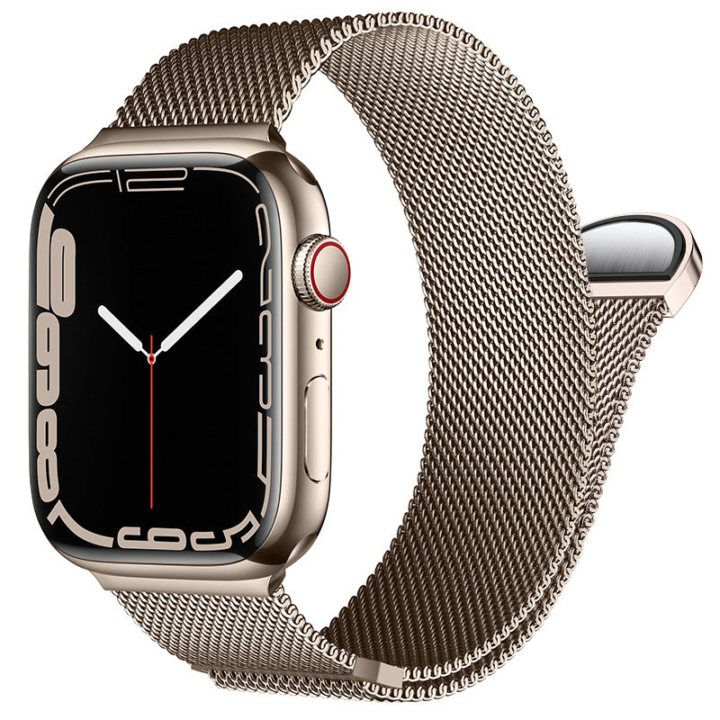 Correa Milanese de Acero Magnética para Apple Watch iWatch 11 – 38 a 49mm, 10 Colores, Cierre Magnético