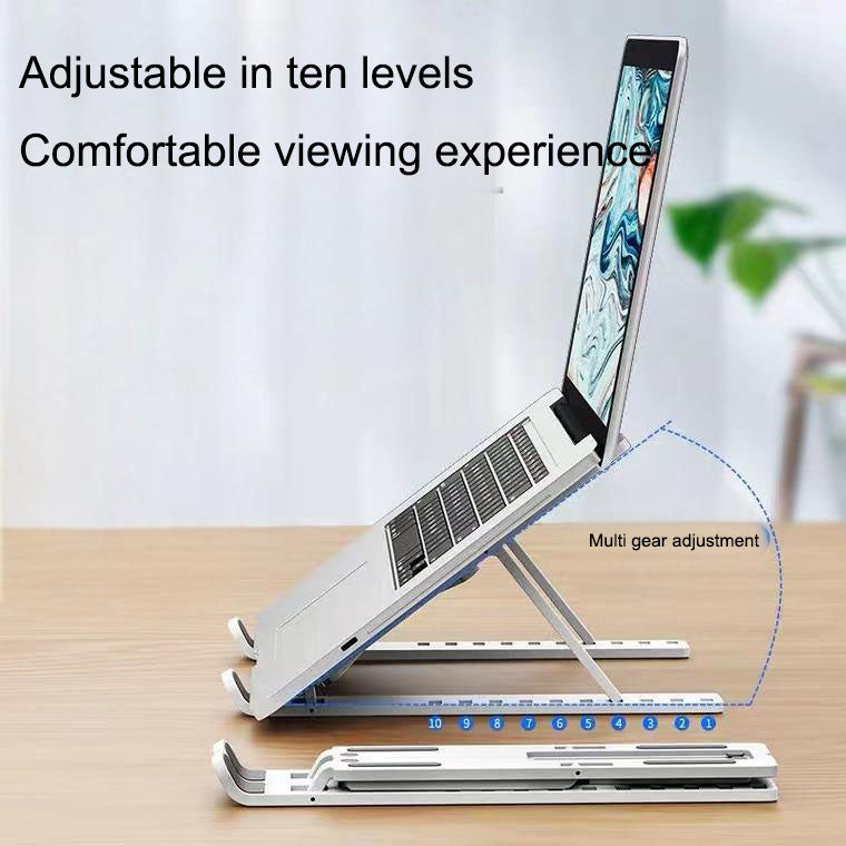 Soporte Plegable N3 para Laptop con Elevación y Enfriamiento Base Portátil para Escritorio y Tablet
