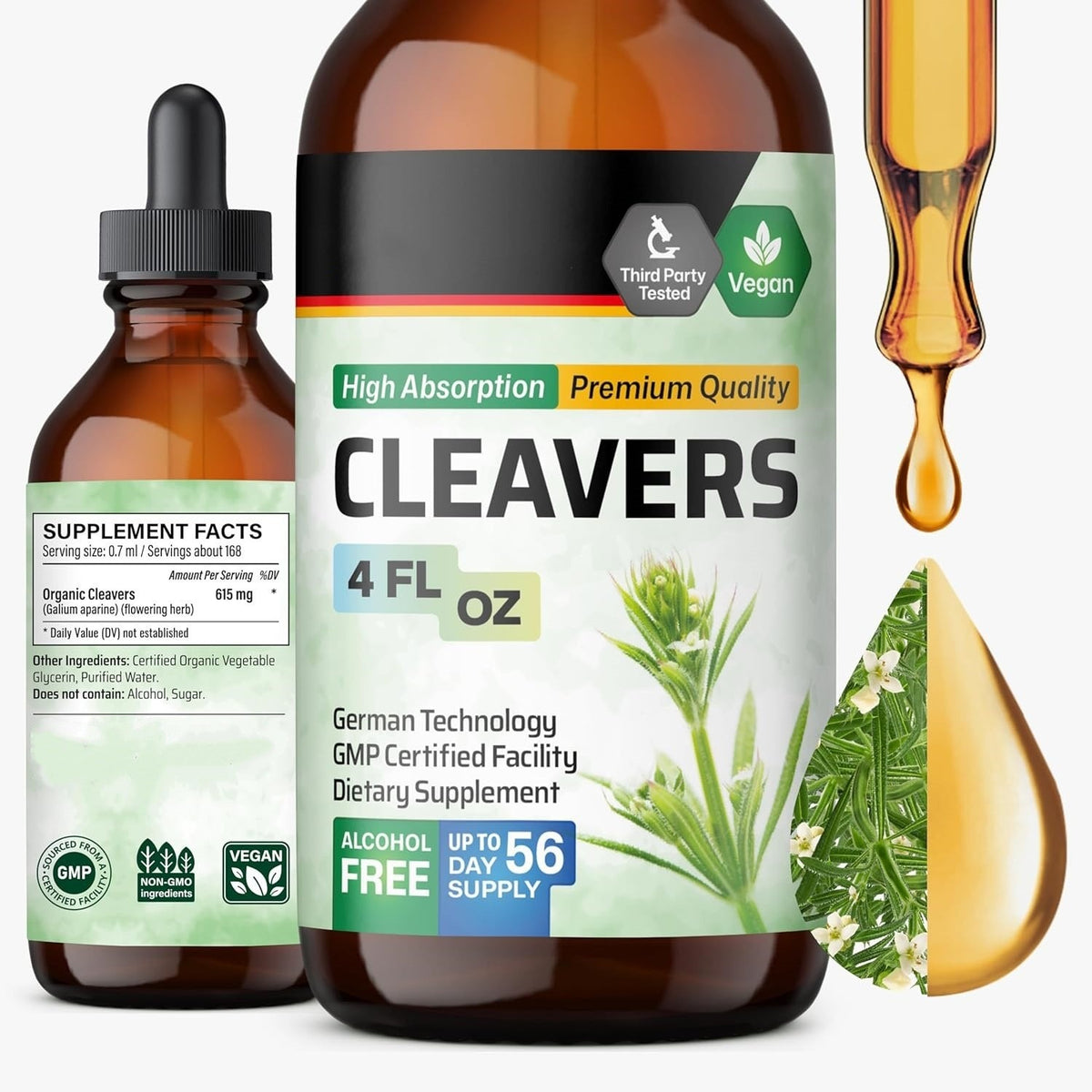 Gotas de Drenaje Linfático 60ml Suplemento Natural para Eliminación de Toxinas y Bienestar
