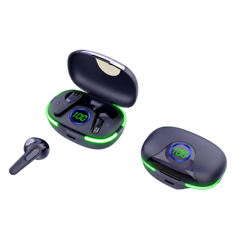 Audífonos Inalámbricos TWS Bluetooth 5.0 In-Ear, Control Táctil, IPX4 y Estuche LED