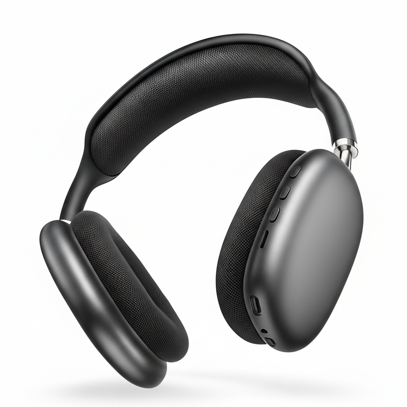 Audífonos Bluetooth 5.3 Over-Ear Hi-Fi 40mm, Batería 12h, Ranura TF y AUX Inalámbrico