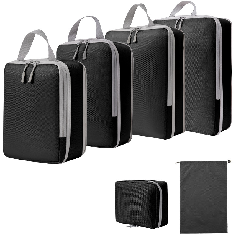 Set de Bolsas Organizadoras de Viaje Digital Cosméticos Zapatos y Ropa Compresoras de Equipaje