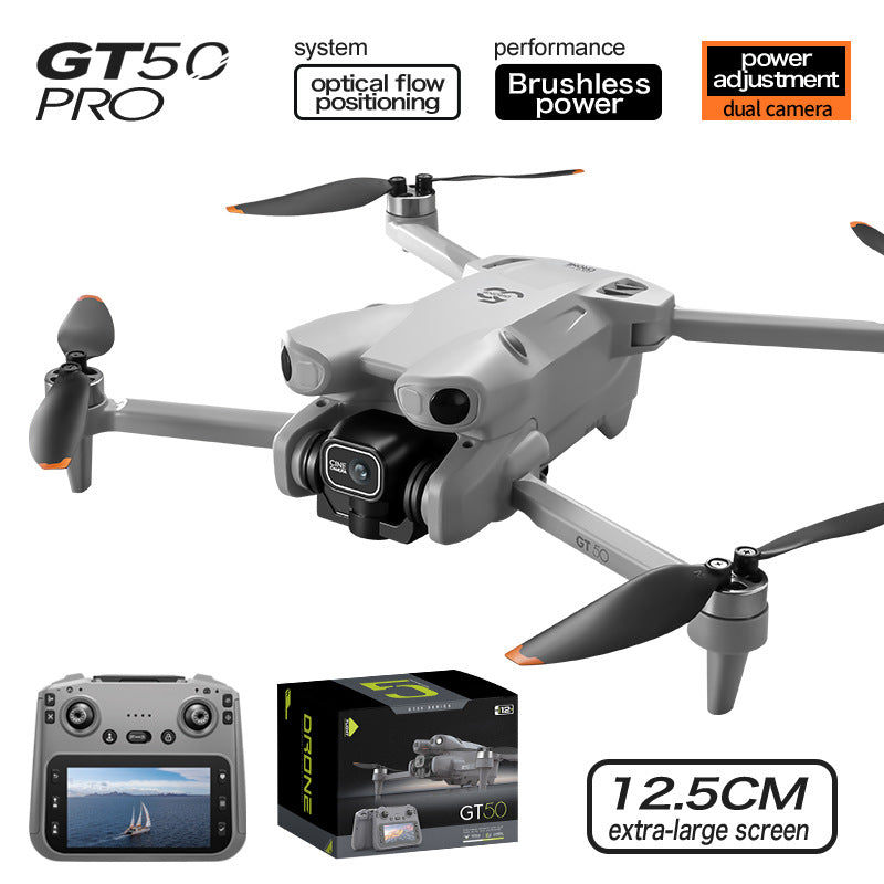 Drone con Pantalla HD Fotografía Aérea Motor Brushless Evasión Obstáculos ESC Quadrocopter