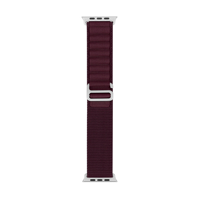 Correa de Nylon Loop para Apple Watch Series 11/10/Ultra – Alta Montaña, +60 Colores, 38–49mm