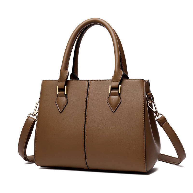 Bolso Tote Elegante para Mujer de Mediana Edad Bolso de Asa Superior Madre Shopper Diario