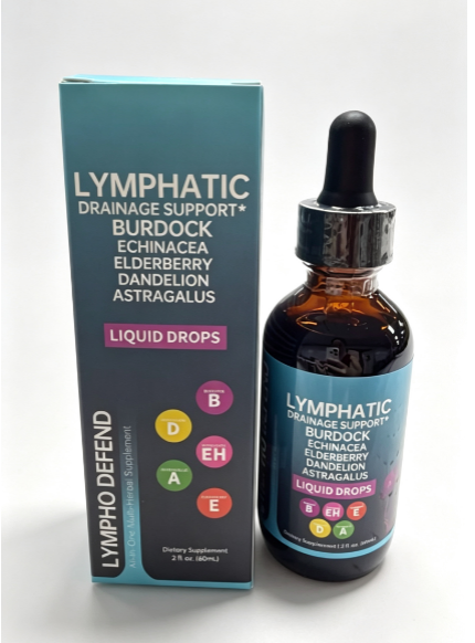 Gotas de Drenaje Linfático 60ml Suplemento Natural para Eliminación de Toxinas y Bienestar