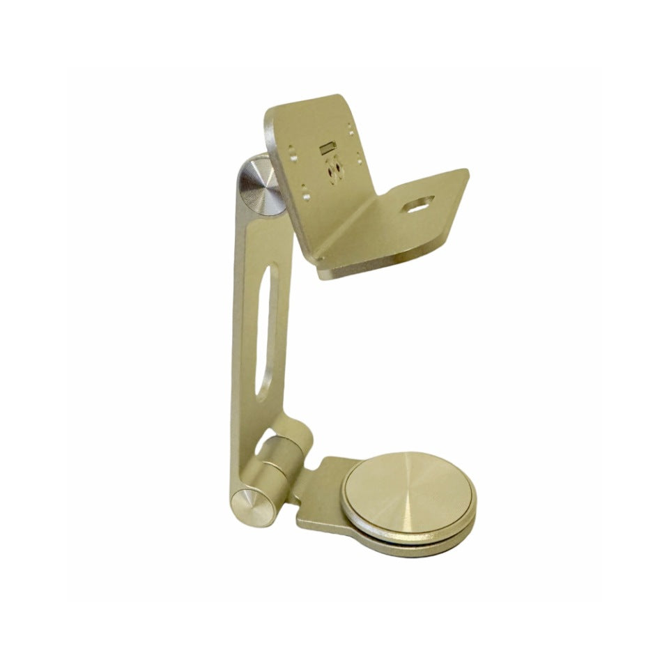 Soporte de Escritorio Giratorio para Teléfono y Tablet – Aleación de Aluminio, Doble Plegado, 5 Variantes