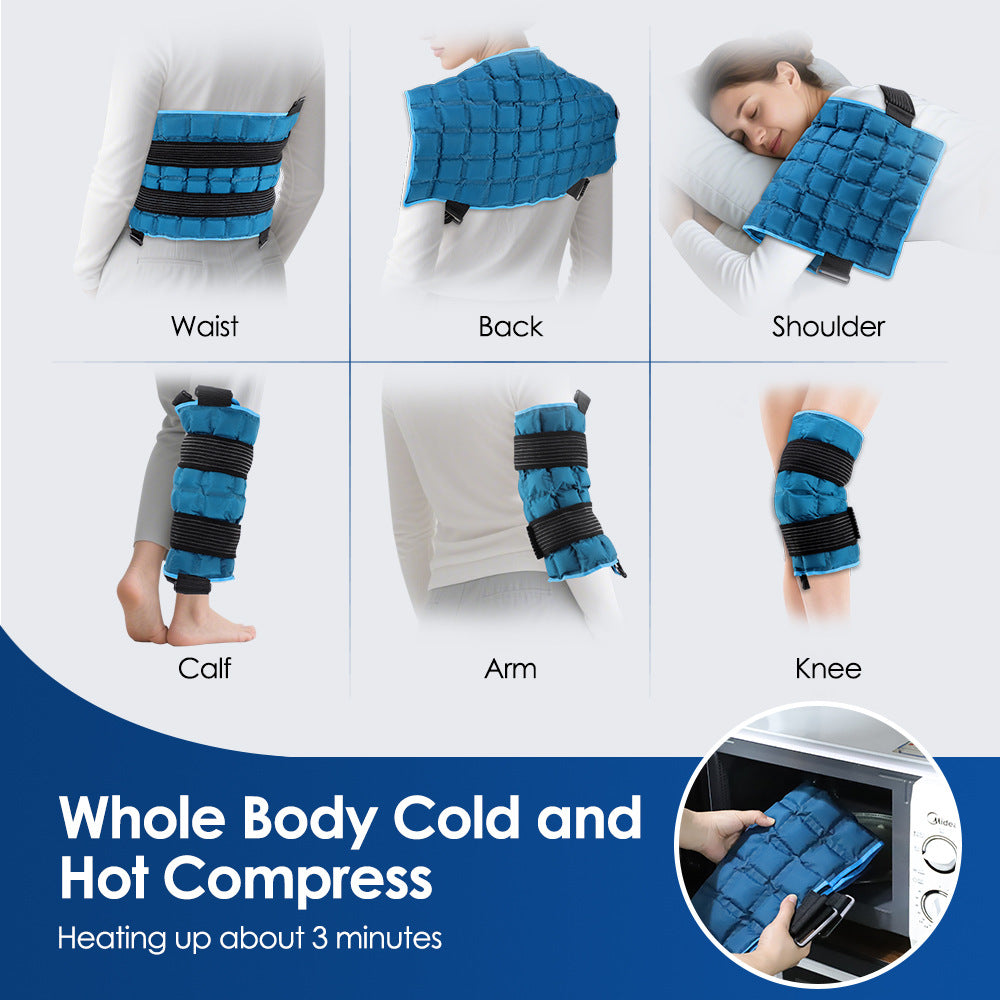 Faja Lumbar Multifuncional con Compresa de Calor y Frío para Alivio de Dolor de Espalda y Cintura