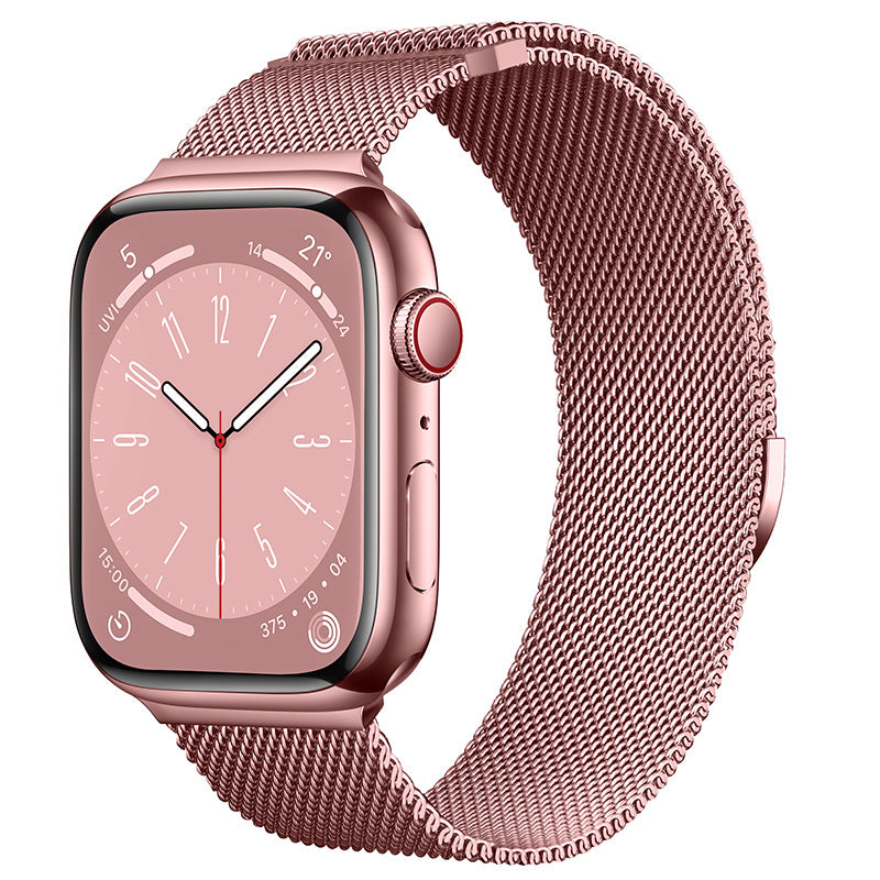 Correa Milanese de Acero Magnética para Apple Watch iWatch 11 – 38 a 49mm, 10 Colores, Cierre Magnético