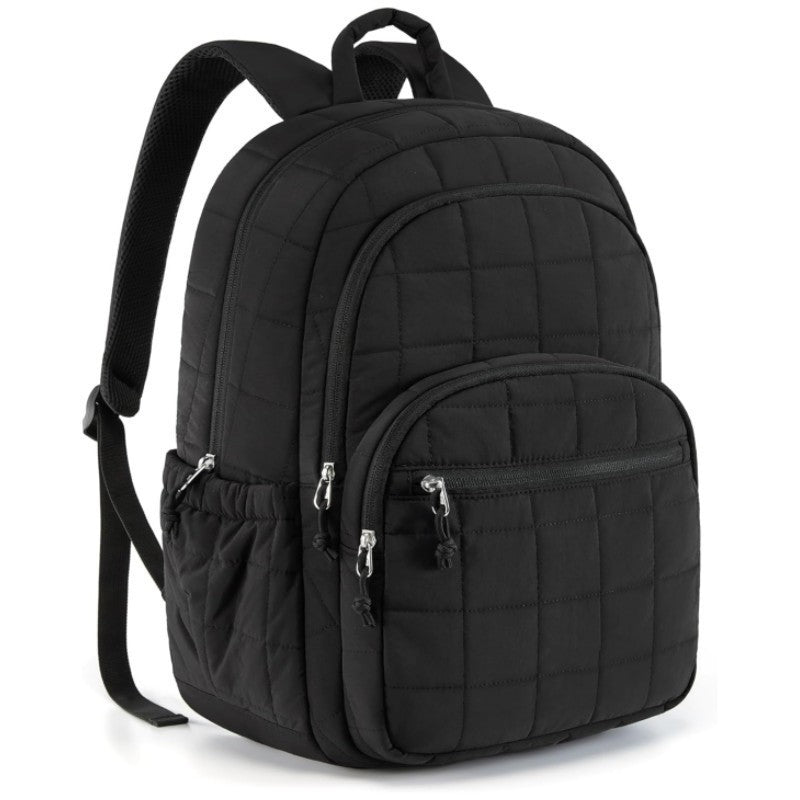 Mochila Nylon Acolchada Mujer Viaje Multifunción Porta Laptop 20x30x44cm 2 Colores