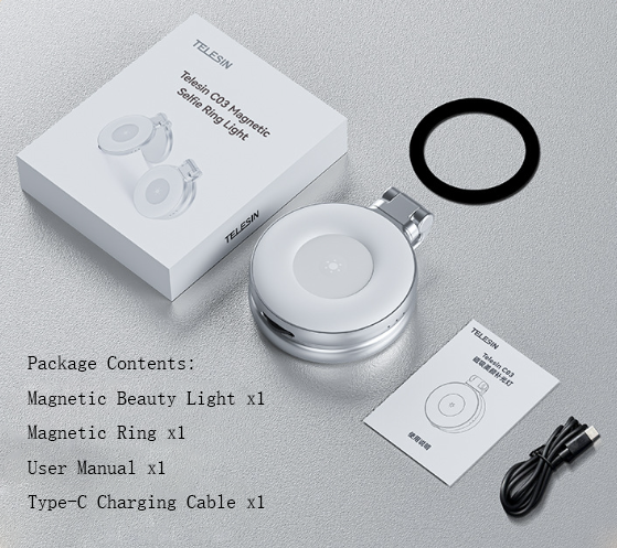 Grip MagSafe Certificado MFi Bluetooth Inalámbrico Estabilizador Anti-Vibráciones para Fotografía con Smartphone