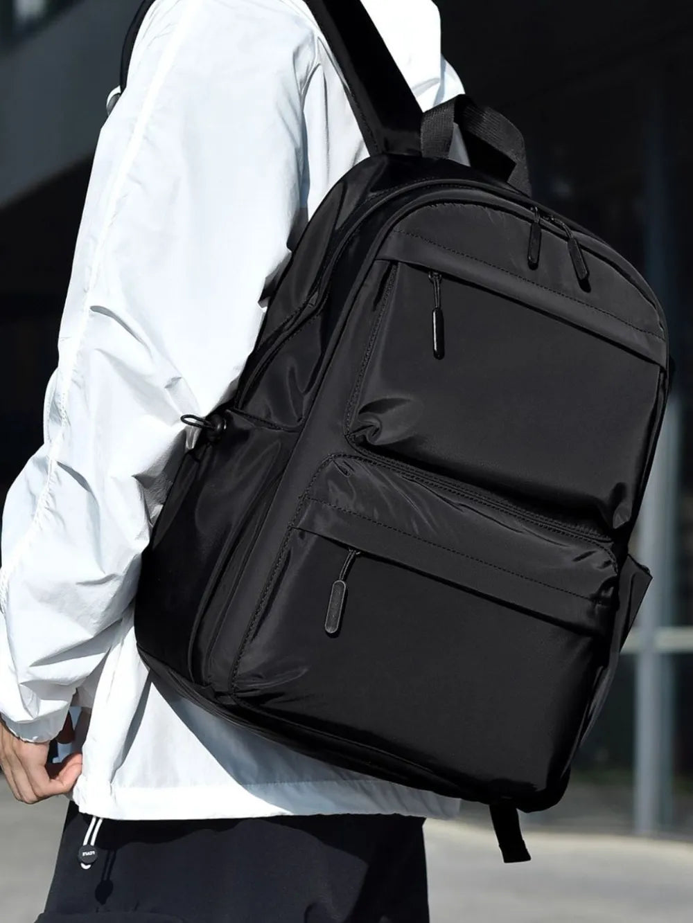 Mochila Multibolsillos Oxford Correa Ajustable Talla Única 31x14x44cm 3 Colores