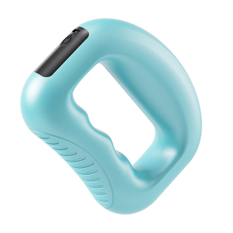Anillo Masajeador de Fascia Eléctrico 5 Velocidades con Cinturón para Escultura Corporal USB