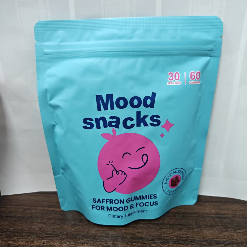Gomitas Mood Snacks con Azafrán – Equilibrio Emocional y Concentración