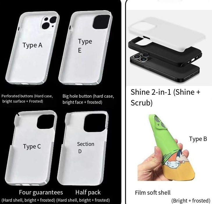 Funda iPhone Personalizada con Sublimación – PC Rígida, Brillante/Mate, iPhone 7 al 16 Pro Max