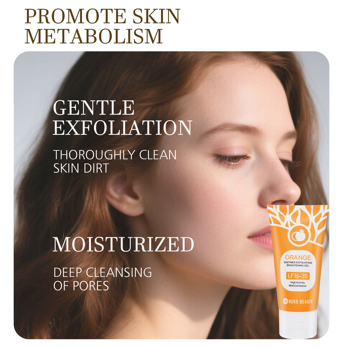 Gel Exfoliante e Iluminador de Naranja Reafirmante 50g