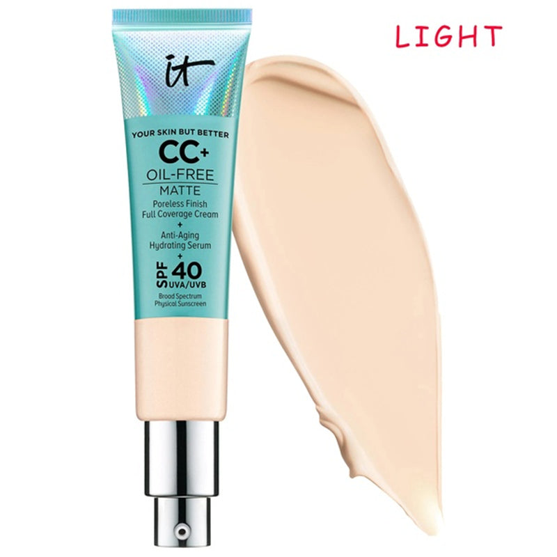 CC+ Cream Control Mate Cobertura Total SPF40 - It Cosmetics (2 tonos)