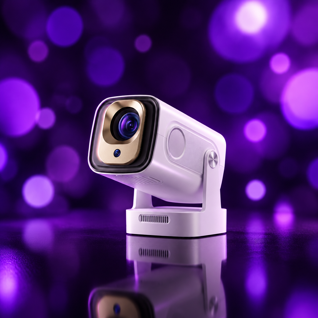 Proyector HY260Pro H713 4K con Android 11 y Enfoque Automático – Cine en Casa