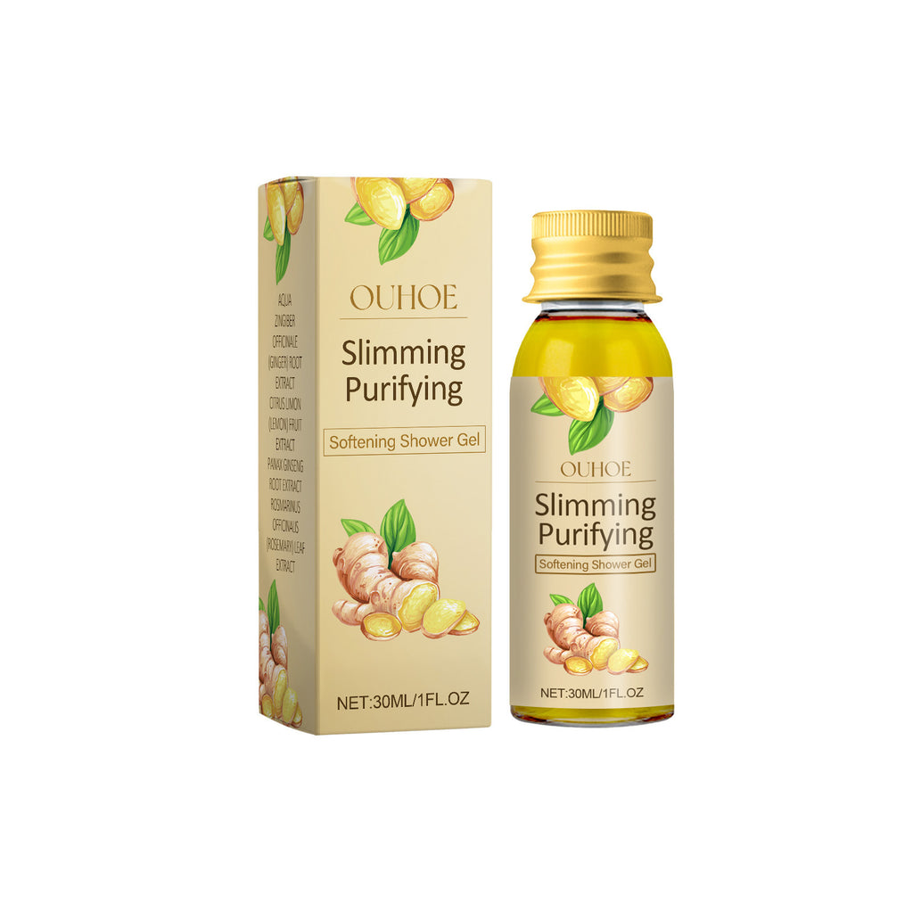 Gel de Ducha de Jengibre Ouhoe | Limpia, Hidrata y Tonifica la Piel