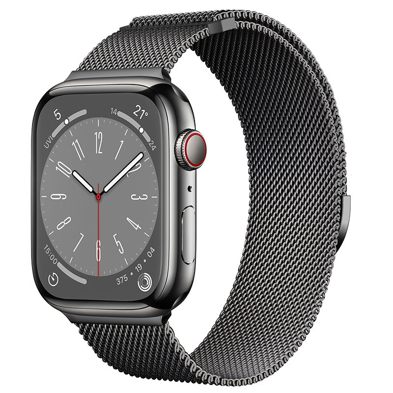 Correa Milanese de Acero Magnética para Apple Watch iWatch 11 – 38 a 49mm, 10 Colores, Cierre Magnético