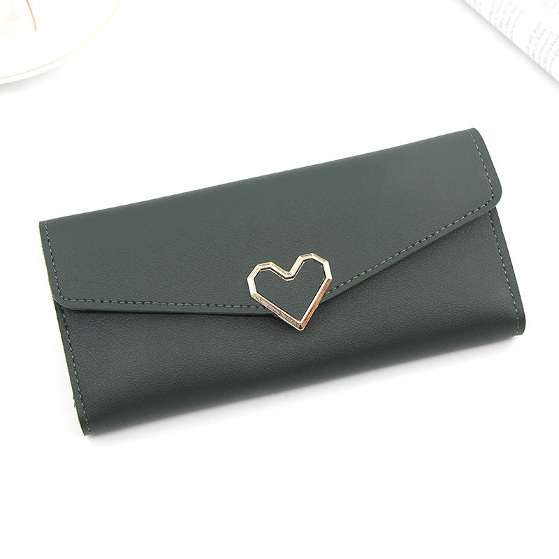 Cartera Mujer Corta Cuero PU con Cierre Zip Ranuras Tarjetas y Billetes Casual Compacta