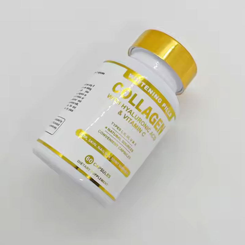 Cápsulas de Colágeno Blanqueador con Ácido Hialurónico y Vitamina C