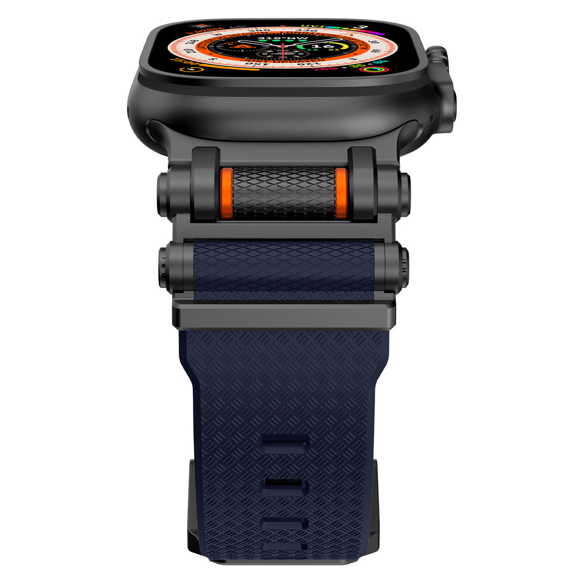 Correa de Silicona con Fibra de Carbono para Apple Watch y Samsung Galaxy Watch Ultra – Estilo Fashion, 22mm