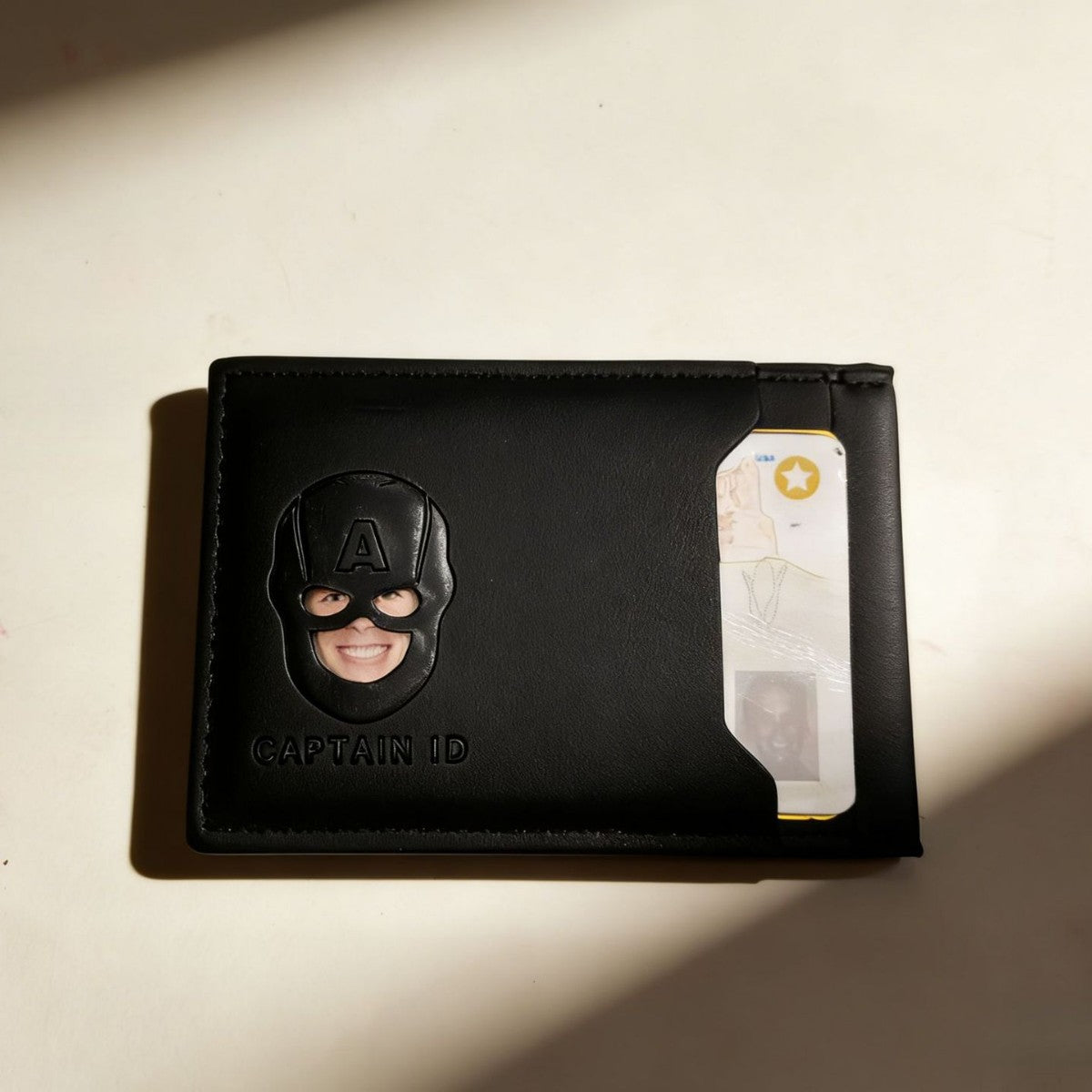 Billetera Delgada Hombre Minimalista RFID con Clip para Billetes y Tarjetas Compacta