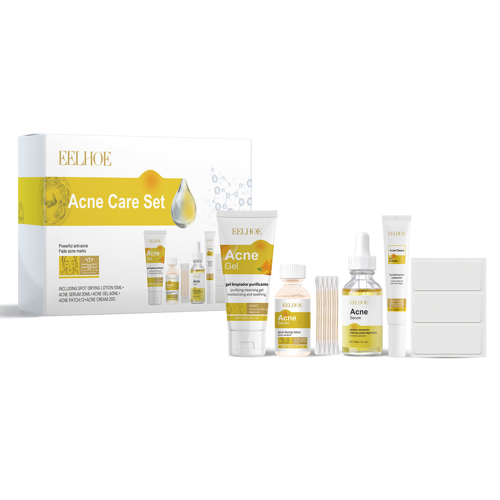 Set de Cuidado Facial Anti-Acné — Hidratación y Piel Suave