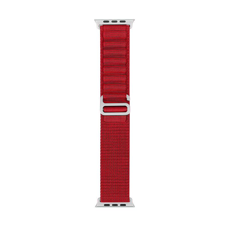 Correa de Nylon Loop para Apple Watch Series 11/10/Ultra – Alta Montaña, +60 Colores, 38–49mm