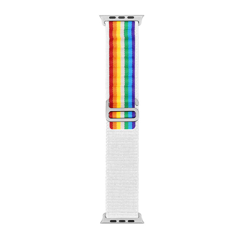Correa de Nylon Loop para Apple Watch Series 11/10/Ultra – Alta Montaña, +60 Colores, 38–49mm