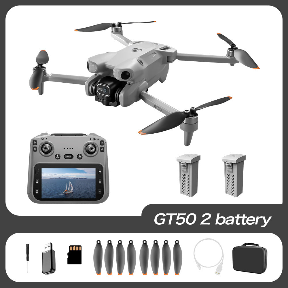 Drone con Pantalla HD Fotografía Aérea Motor Brushless Evasión Obstáculos ESC Quadrocopter