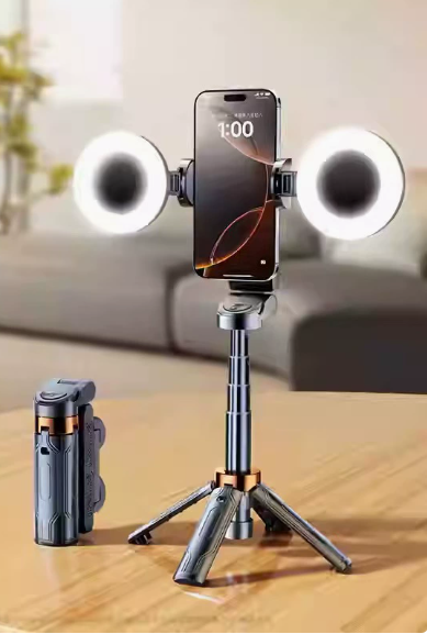 Selfie Stick Bluetooth JC-25 – Tripóde Extensible Antivibración, Streaming y Fotografía