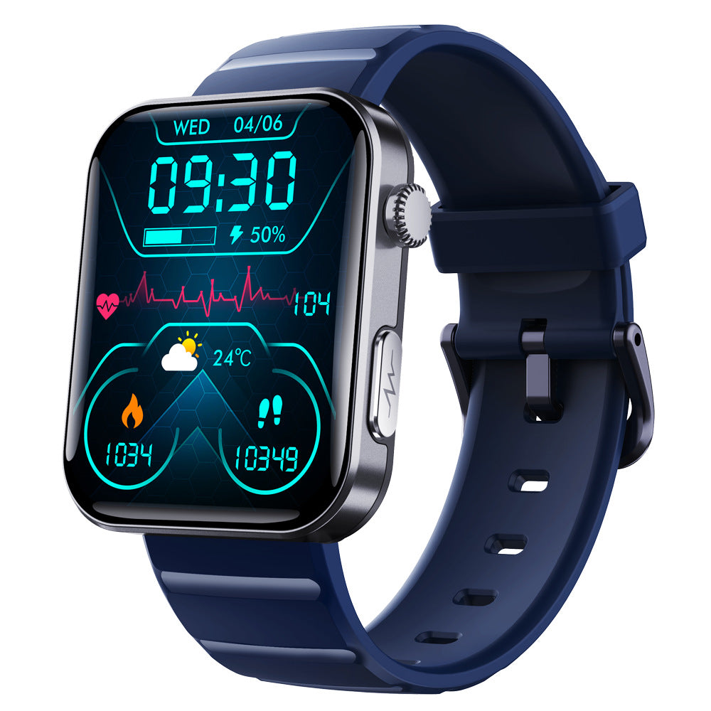 Smartwatch con Llamadas Bluetooth SOS Alarma Caída Pedómetro Sueño y Recordatorio de Mensajes