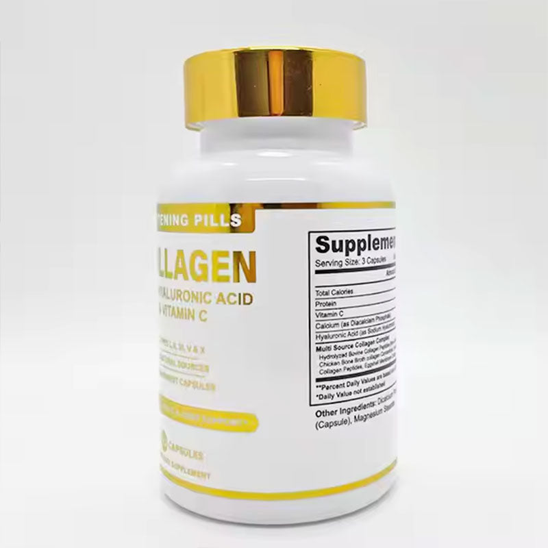 Cápsulas de Colágeno Blanqueador con Ácido Hialurónico y Vitamina C