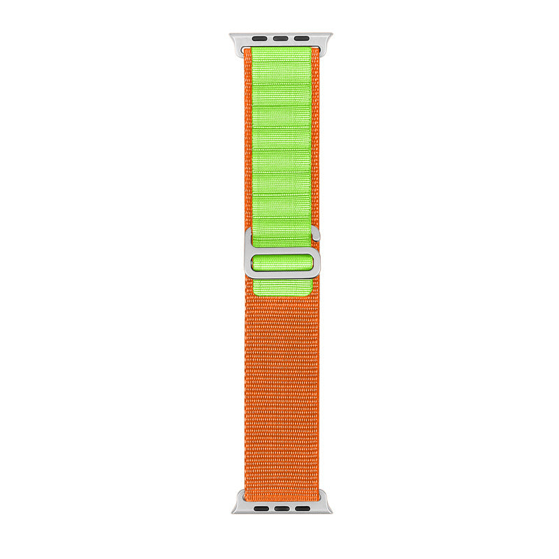 Correa de Nylon Loop para Apple Watch Series 11/10/Ultra – Alta Montaña, +60 Colores, 38–49mm