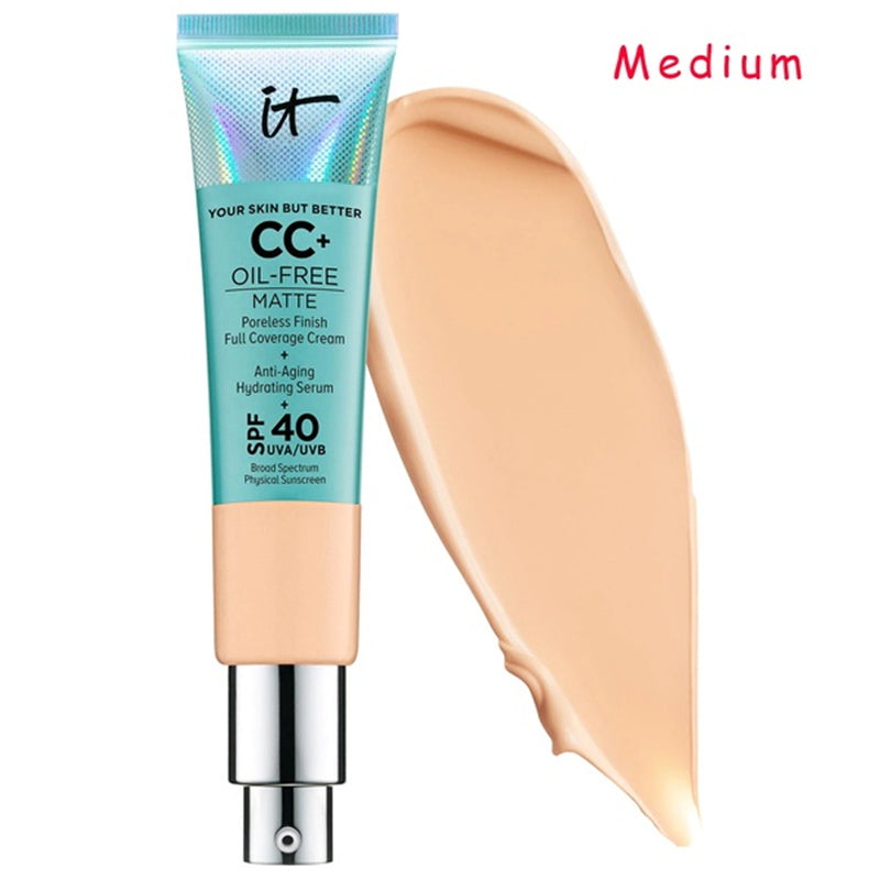 CC+ Cream Control Mate Cobertura Total SPF40 - It Cosmetics (2 tonos)